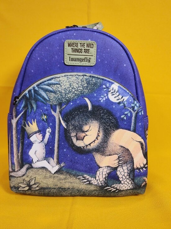 Loungefly Where The Wild Things Are Mini Backpack Soft Tag NEW main image 9